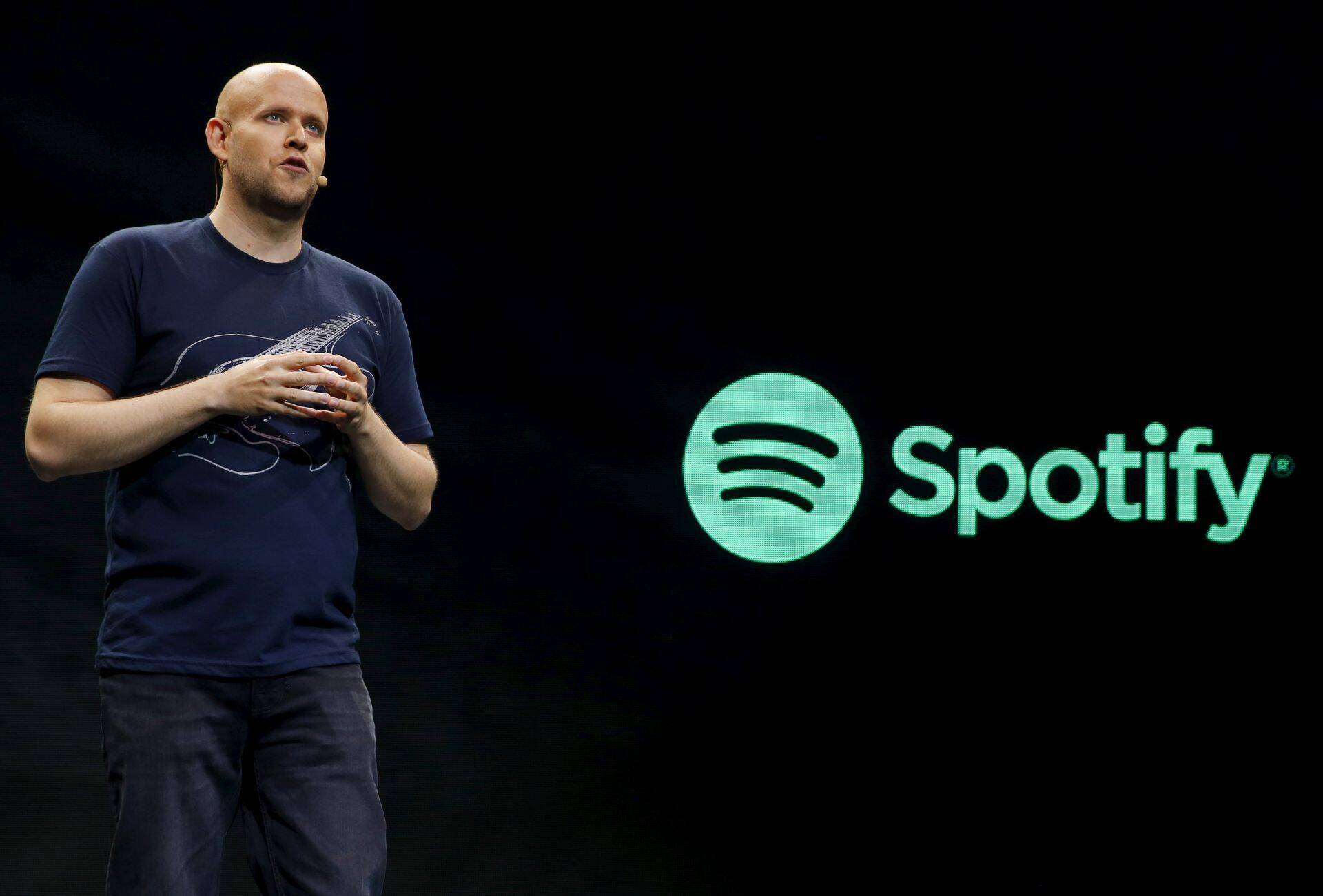 Spotify tegevjuht Daniel Ek viis ettevõtte börsile alles tänavu aprillis.