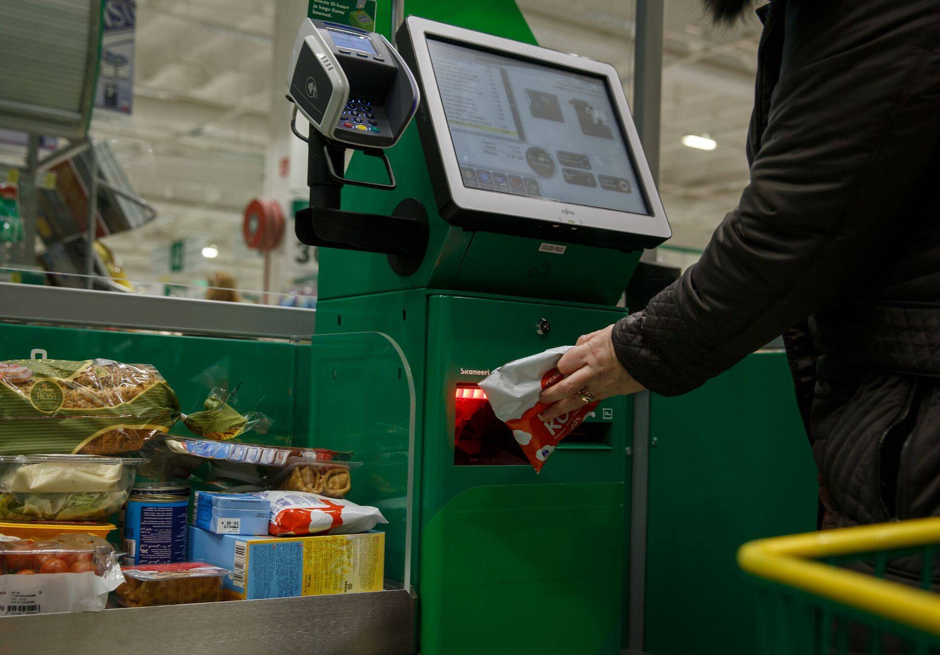 Iseteeninduskassa Prisma Peremarketis