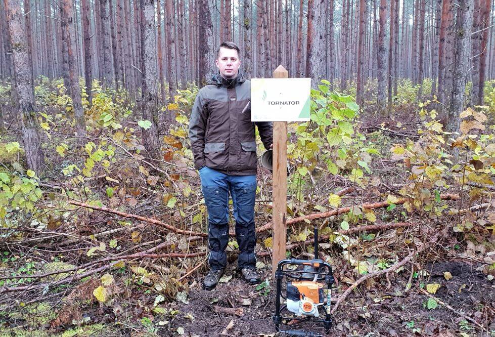 Metsandusfirma Tornator Eesti juht Martin Tishler.
