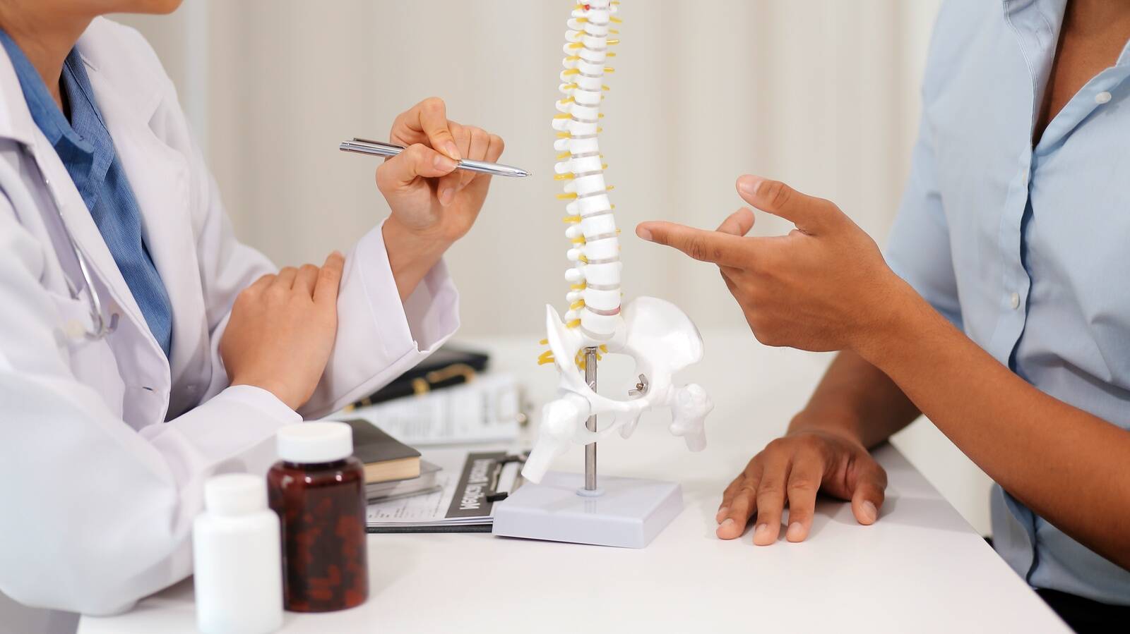 Osteoporoosi näidis arstikabinetis