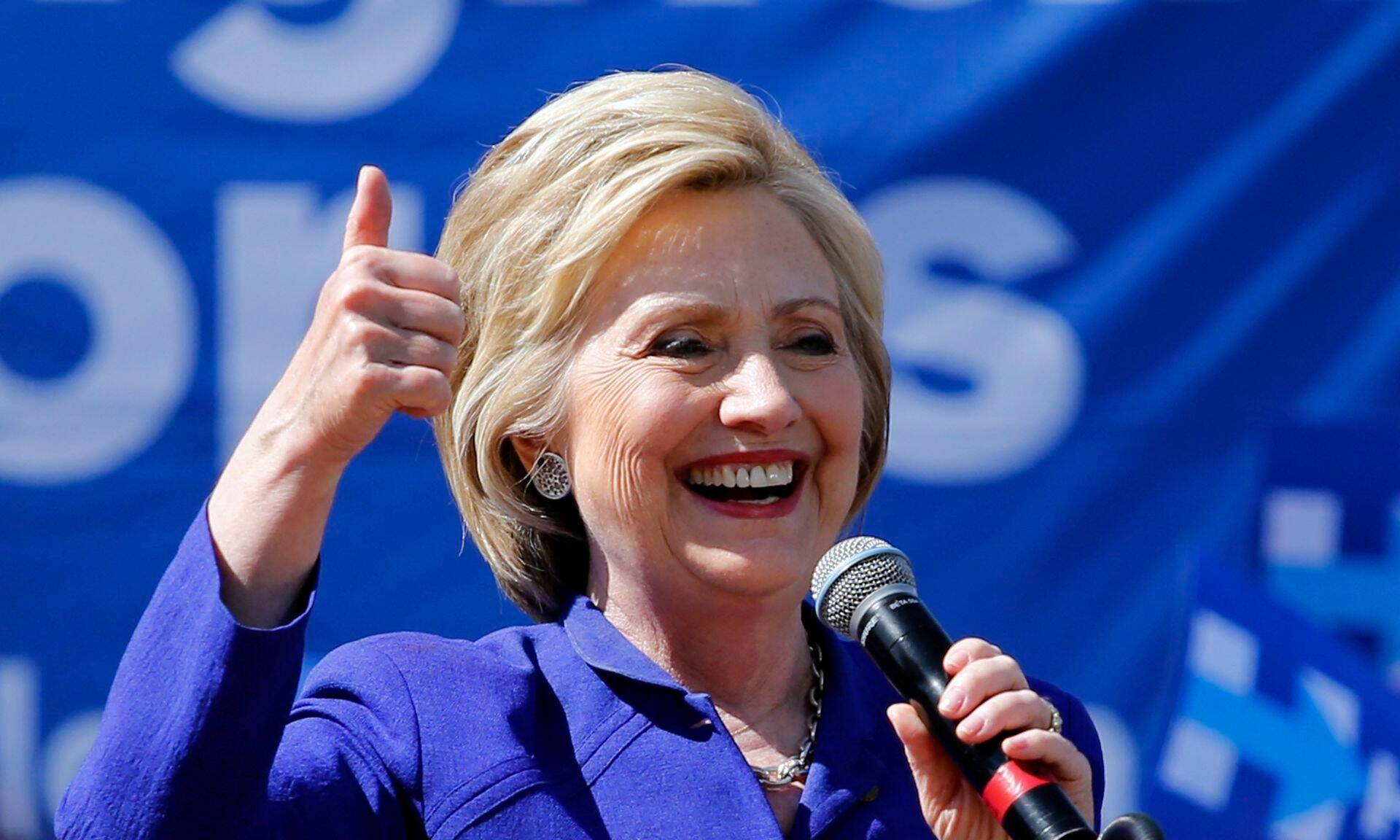 Hillary Clintoni tagala on varasemate kuuge võrreldes tugevnenud.