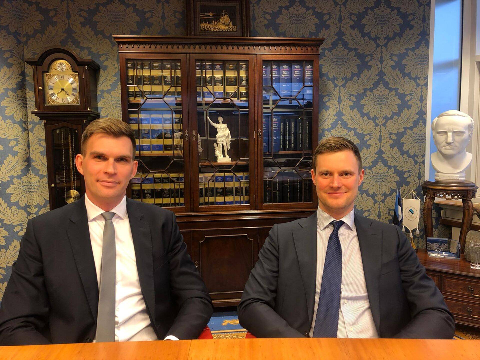Advokaadibüroo TARK partner Hannes Küün (vasakul) ja juhtivpartner Tanel Tark