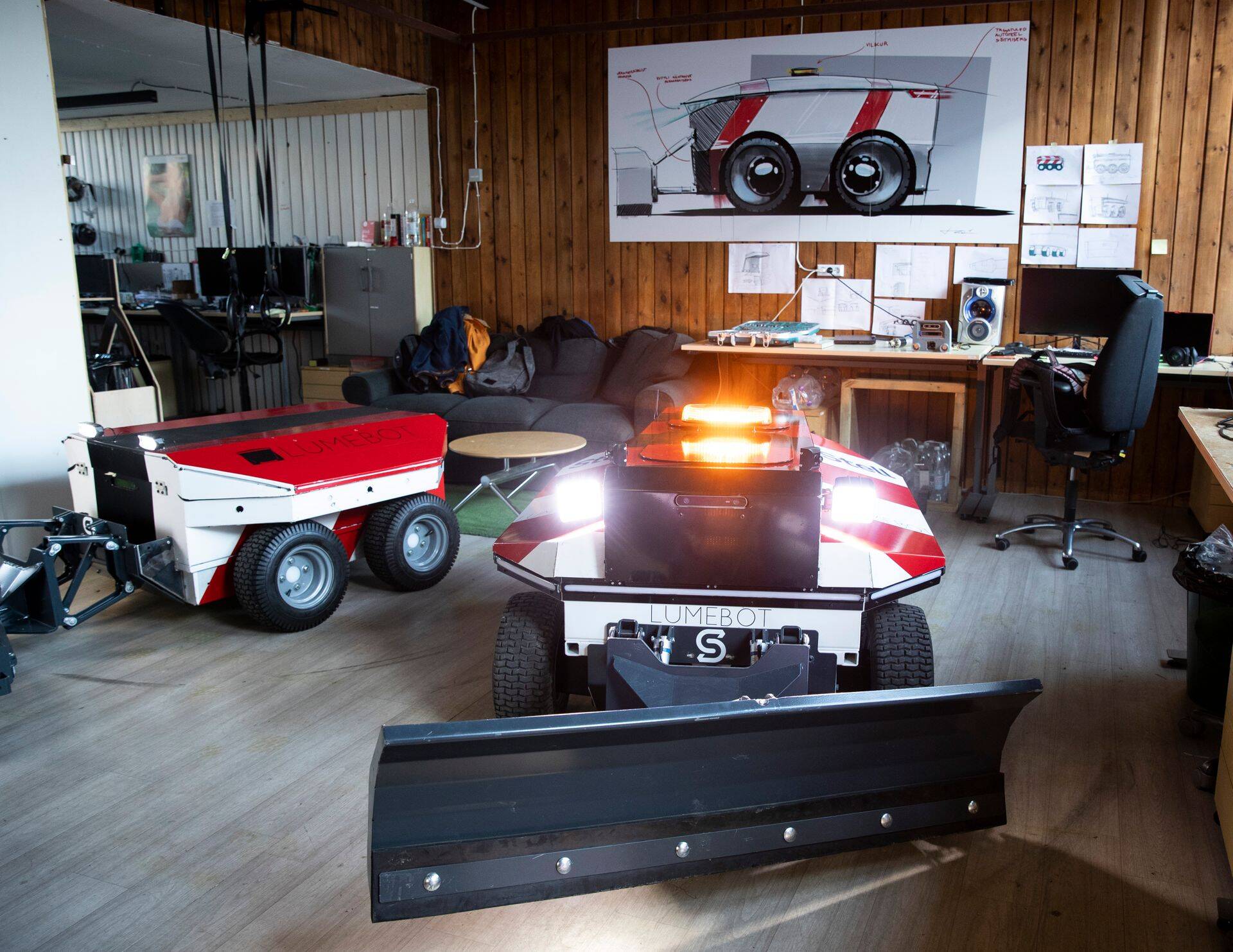 Lumebot robot will have all year round functionality