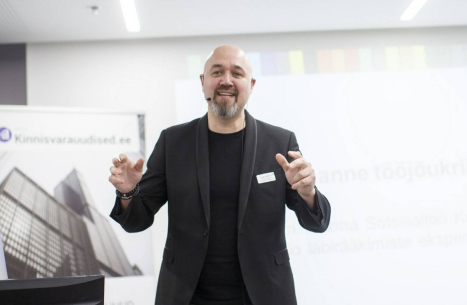 Georg Merilo Ärikinnisvara halduse konverentsil