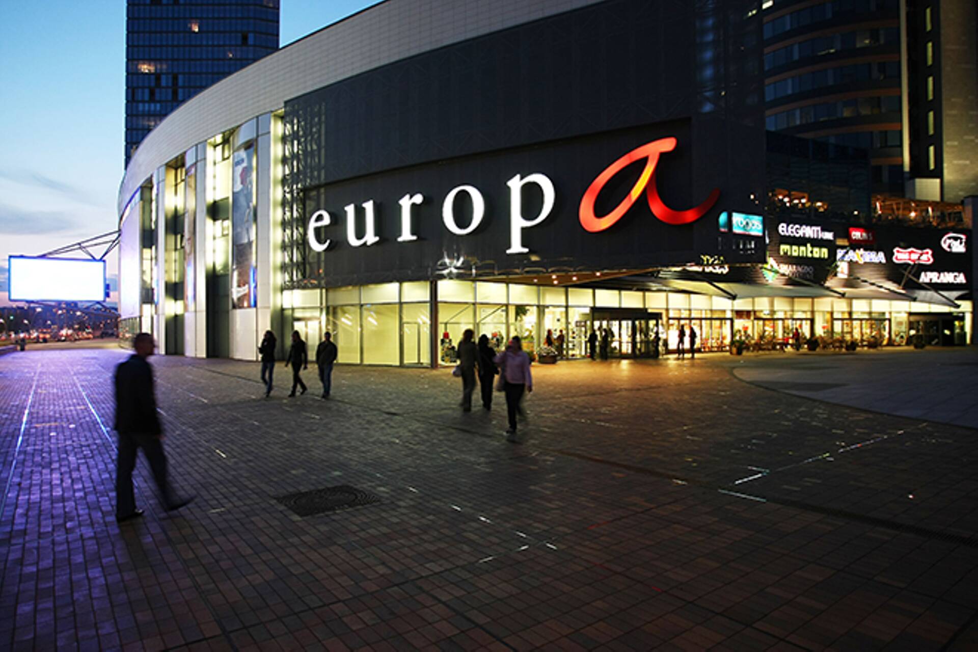Northern Horizon Capitalile kuuluv Europa ostukeskus Vilniuse jõudsalt arenevas südalinna ärikvartalis