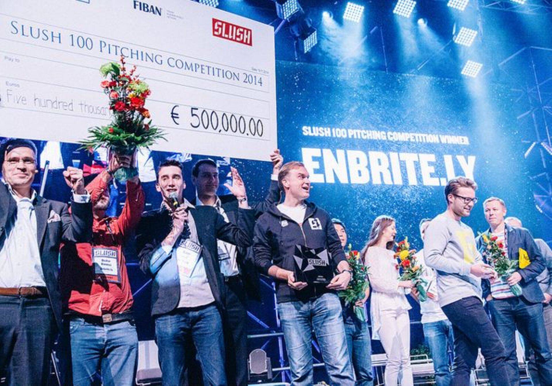 Slush 100 võitjad eelmisel aastal.