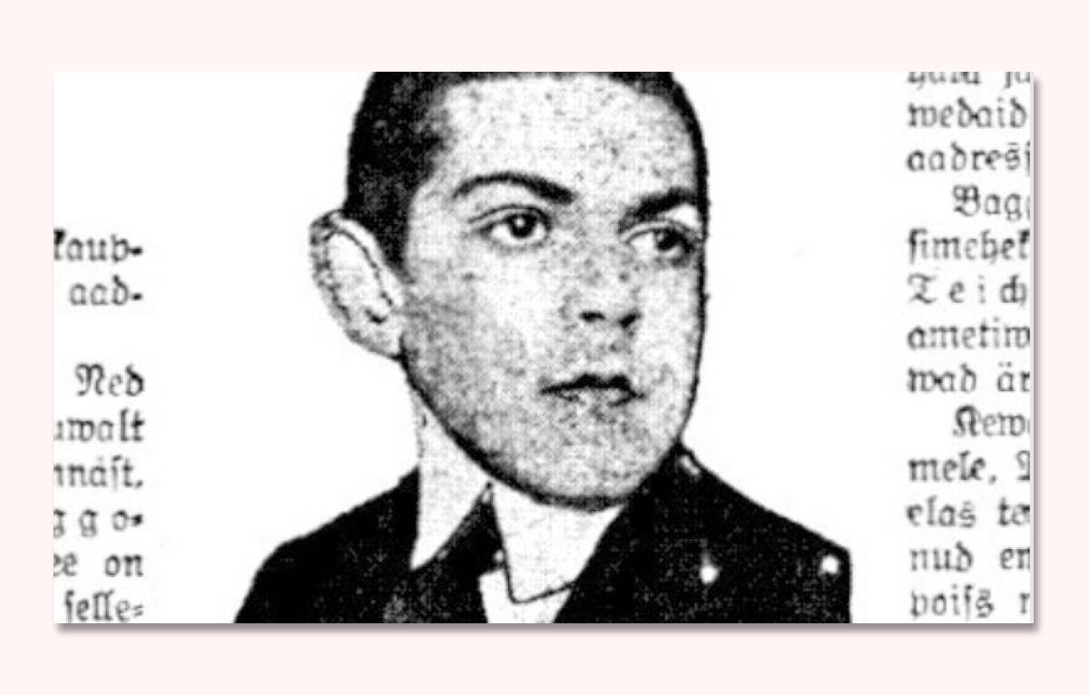 Нед де Багго. Современники вспоминали подпольного дельца как красивого молодого человека с правильными чертами лица.