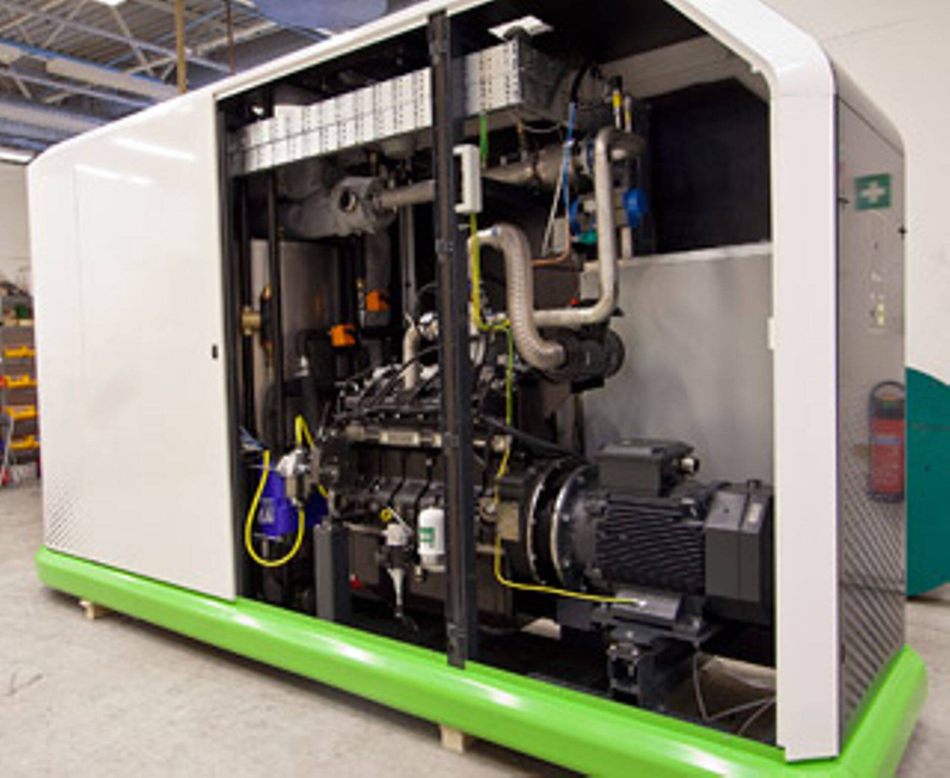 Koostootmisjaama sisevaade