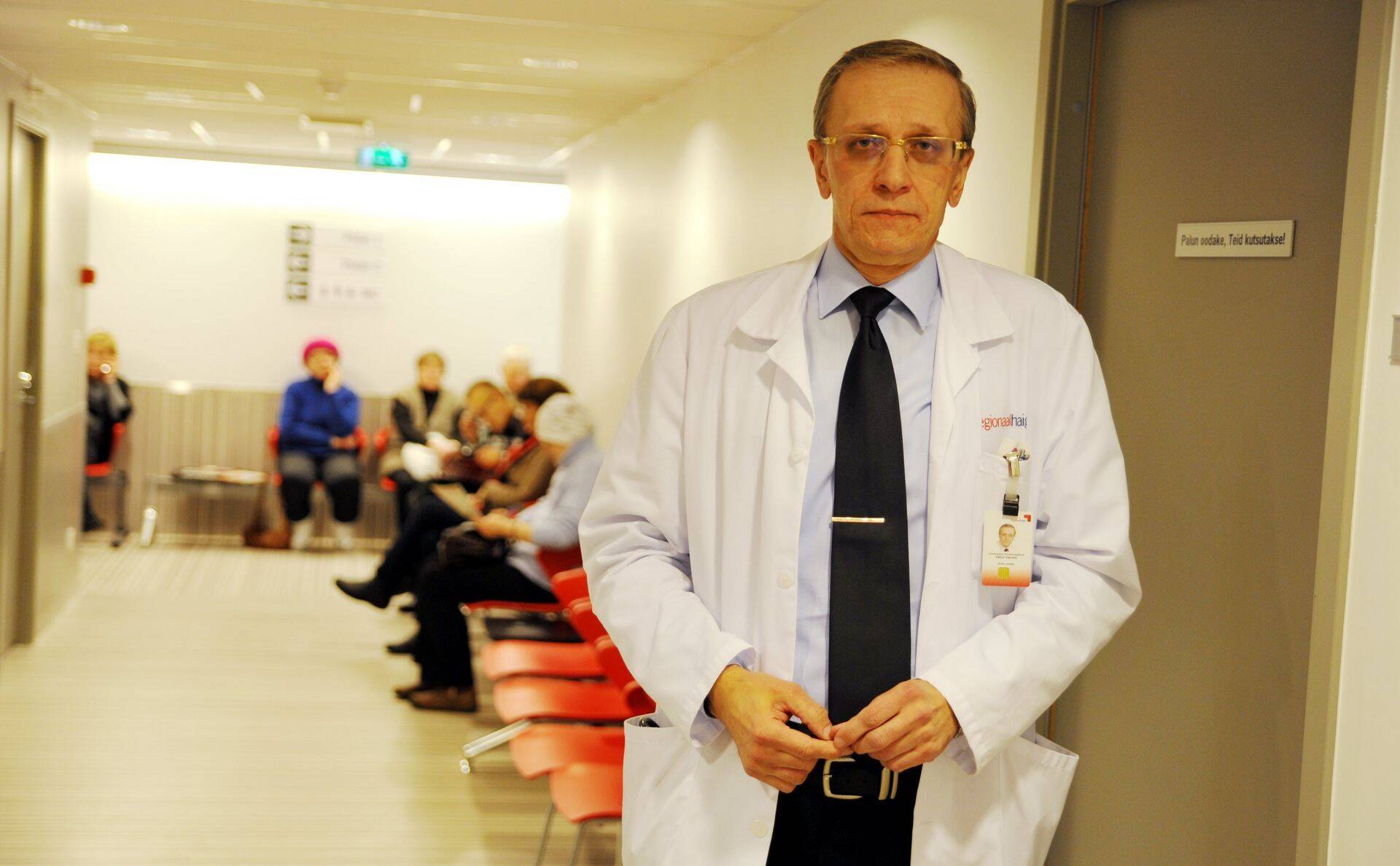 Põhja-Eesti Regionaalhaigla onkoloogia- ja hematoloogiakliiniku juhataja doktor Vahur Valvere.
