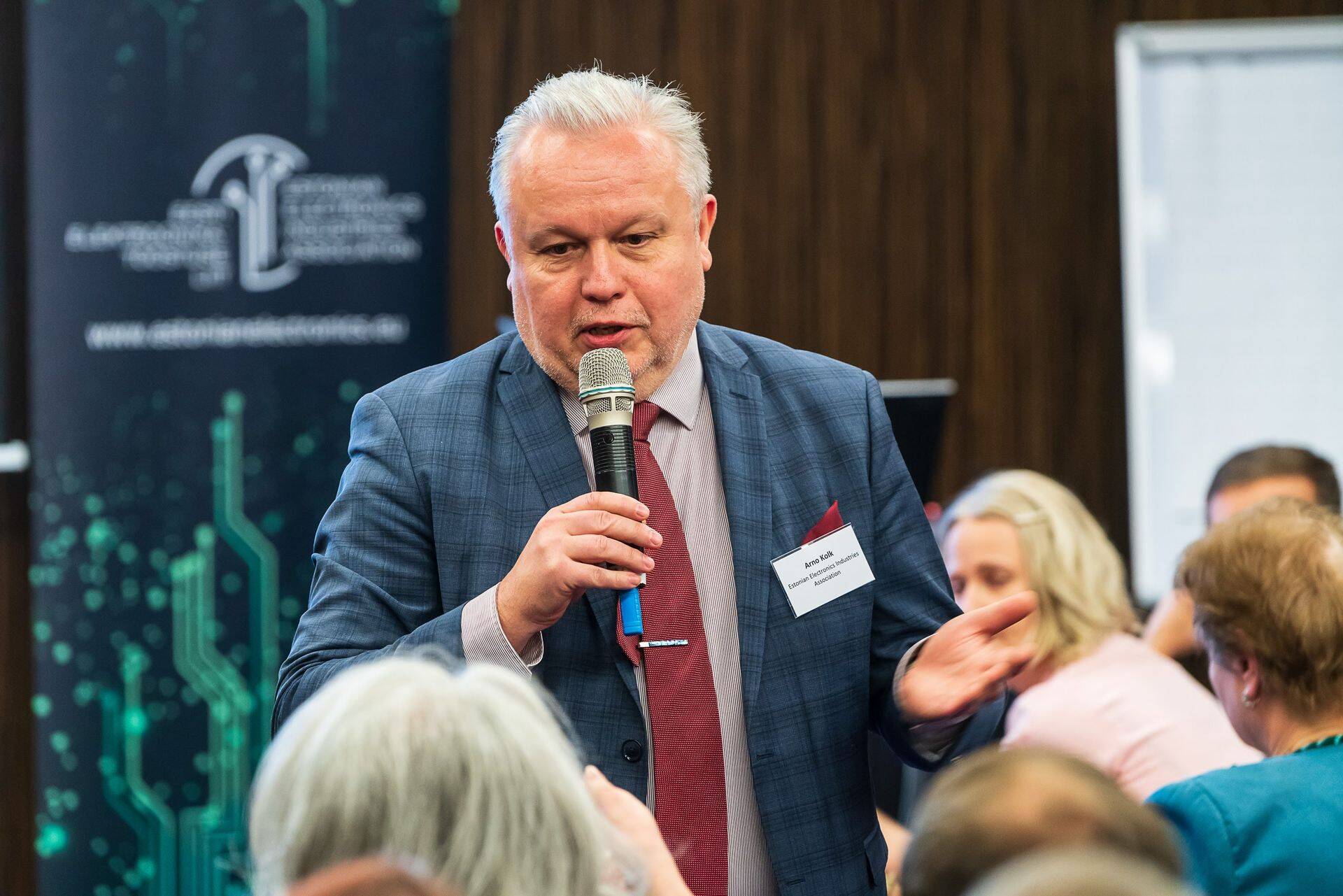 Eesti Elektroonikatööstuse Liidu juht Arno Kütt