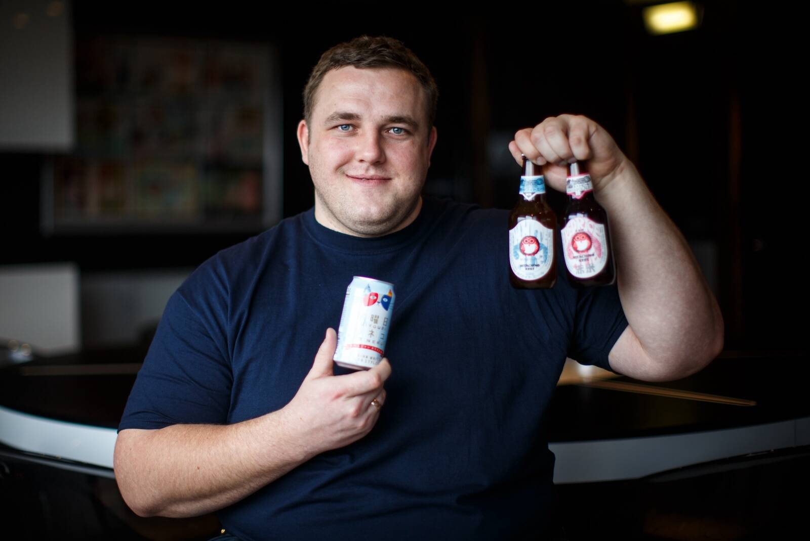 Kaido Höövelson ehk Baruto oma firma toodanguga.