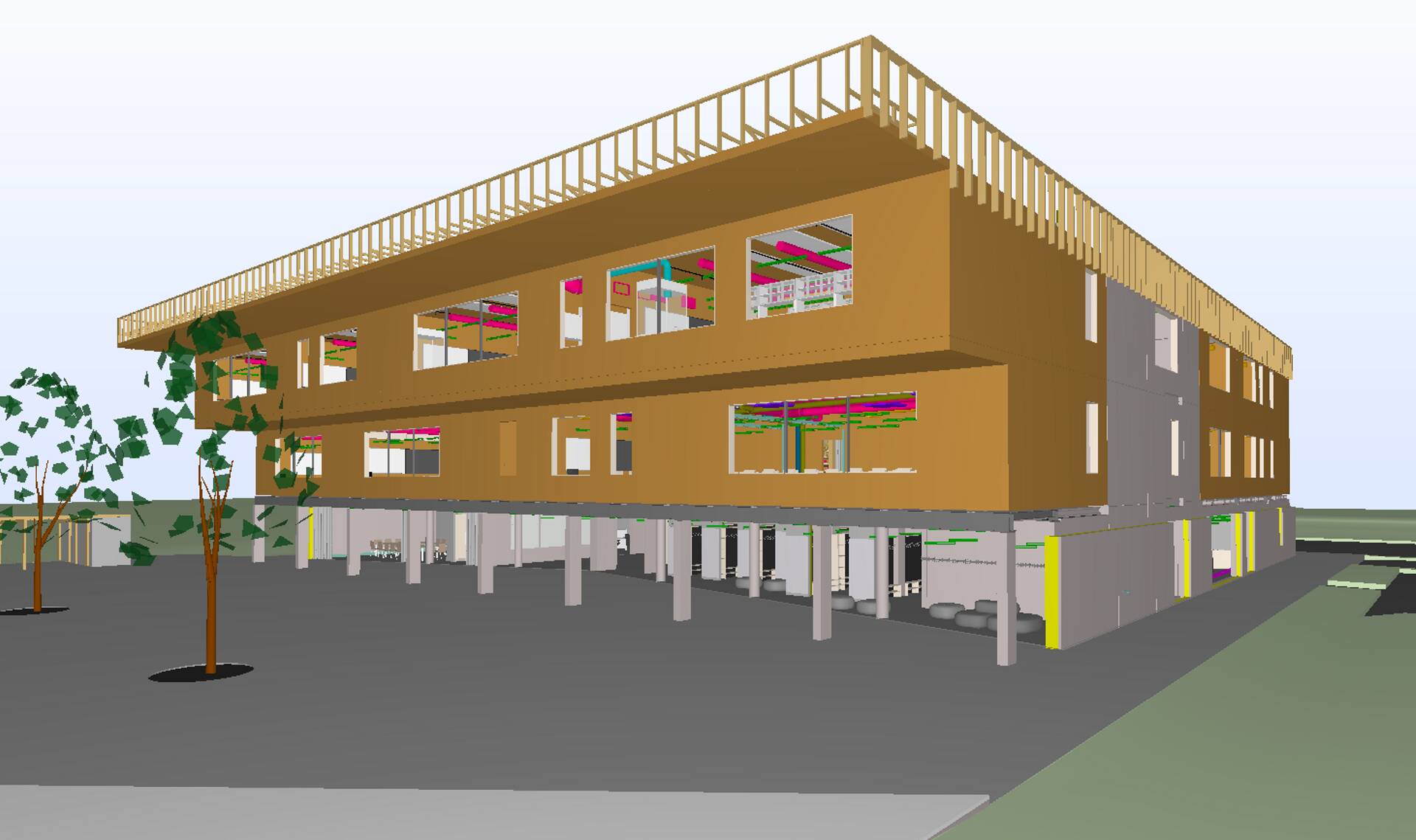 Viimsi Riigigümnaasium BIM-is.