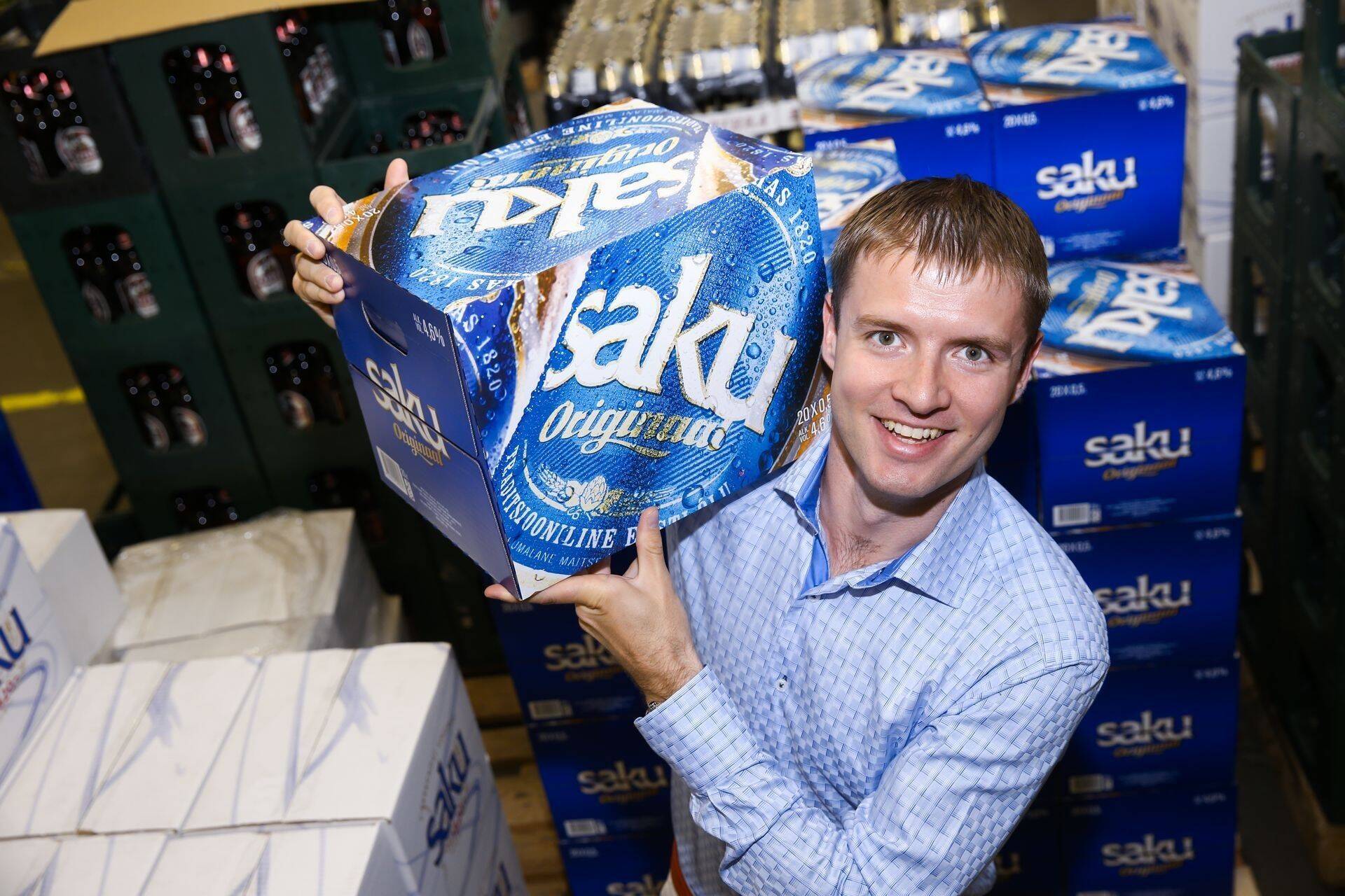 Saku Õlletehase müügidirektor Jaak Härms