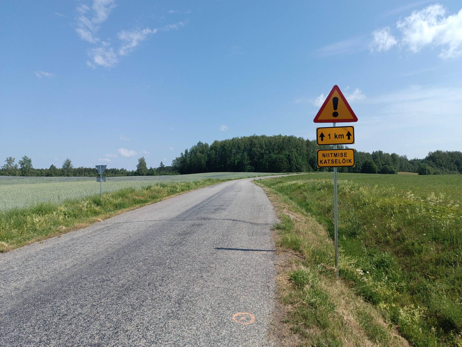 Katselõigu märgistus.