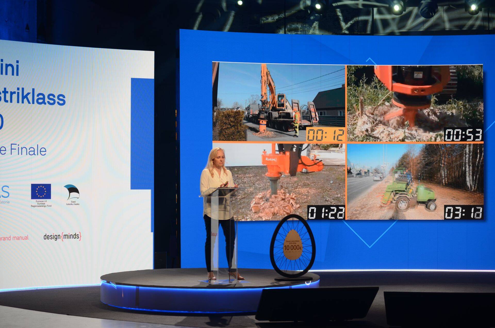 Dipperfoxi kännupuur eemaldab kännu umbes 20 sekundiga