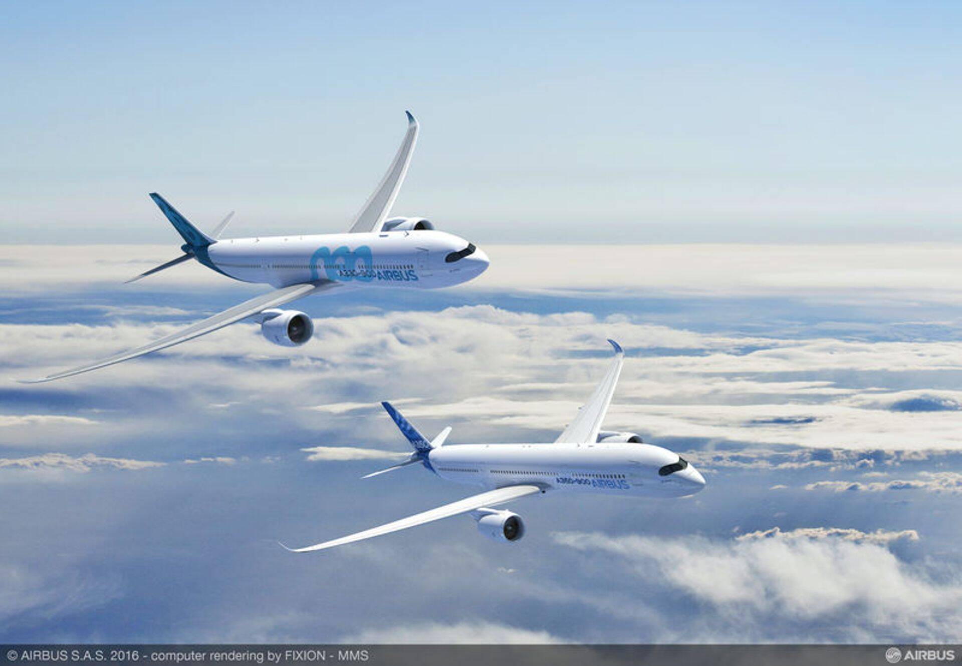 Airbus A350-900 ja A330-900neo