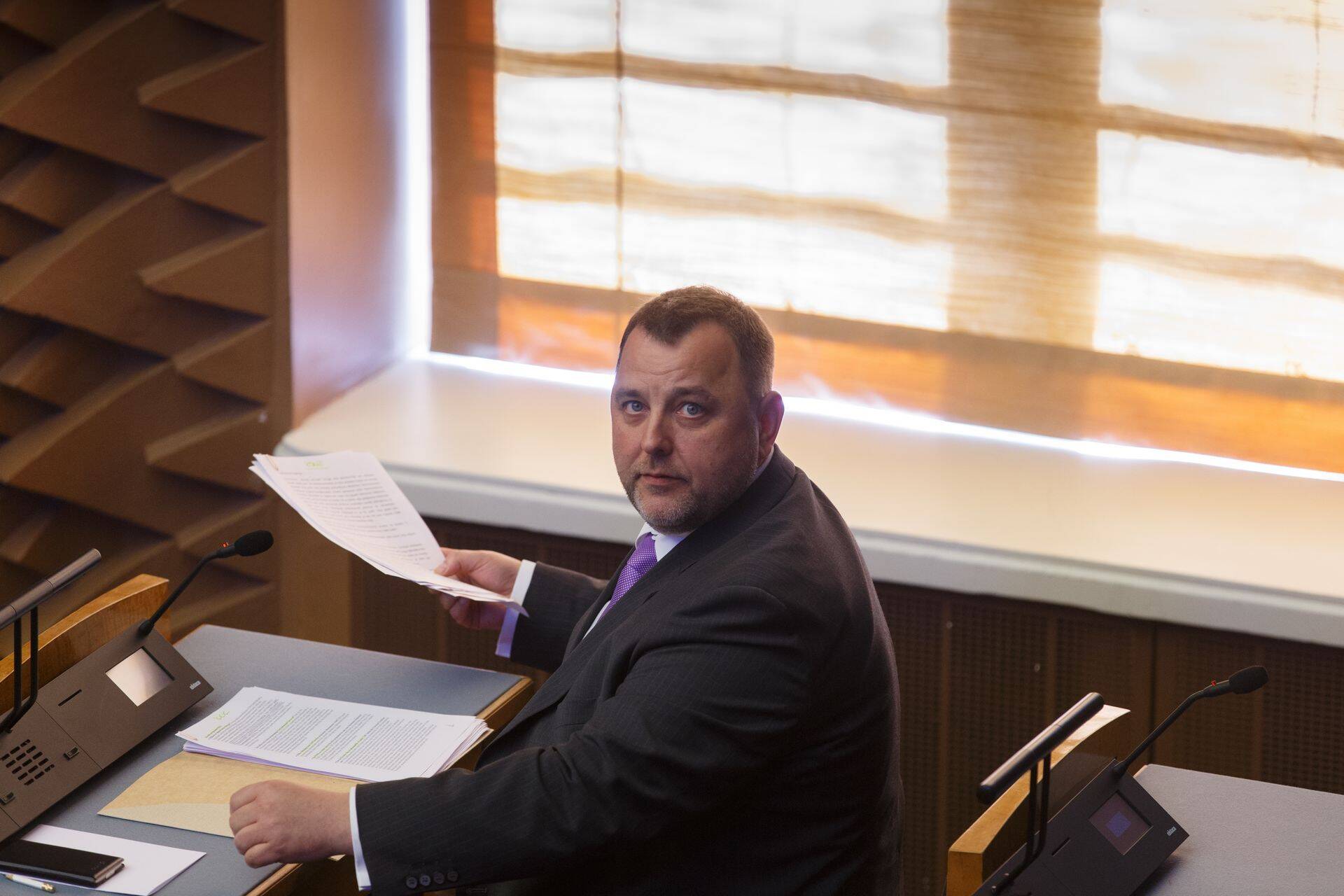 Rahandusminister Sven Sester