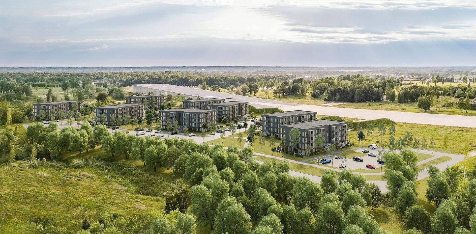 Tartu suurim arendus, Raadimõisa kodud