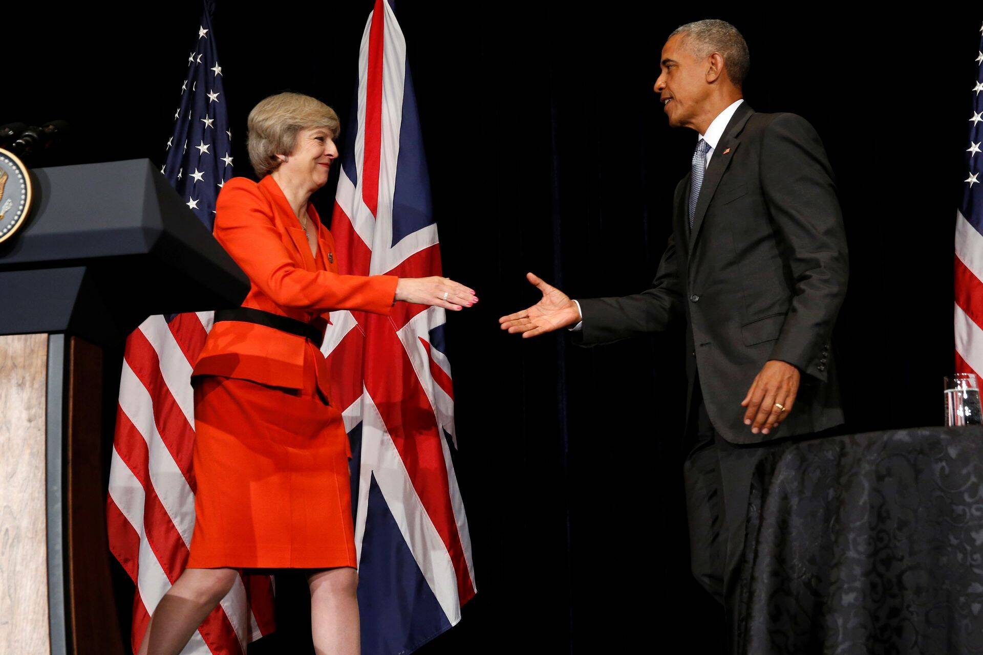 Theresa May kohtub G20 tippkohtumisel USA presidendi Barack Obamaga