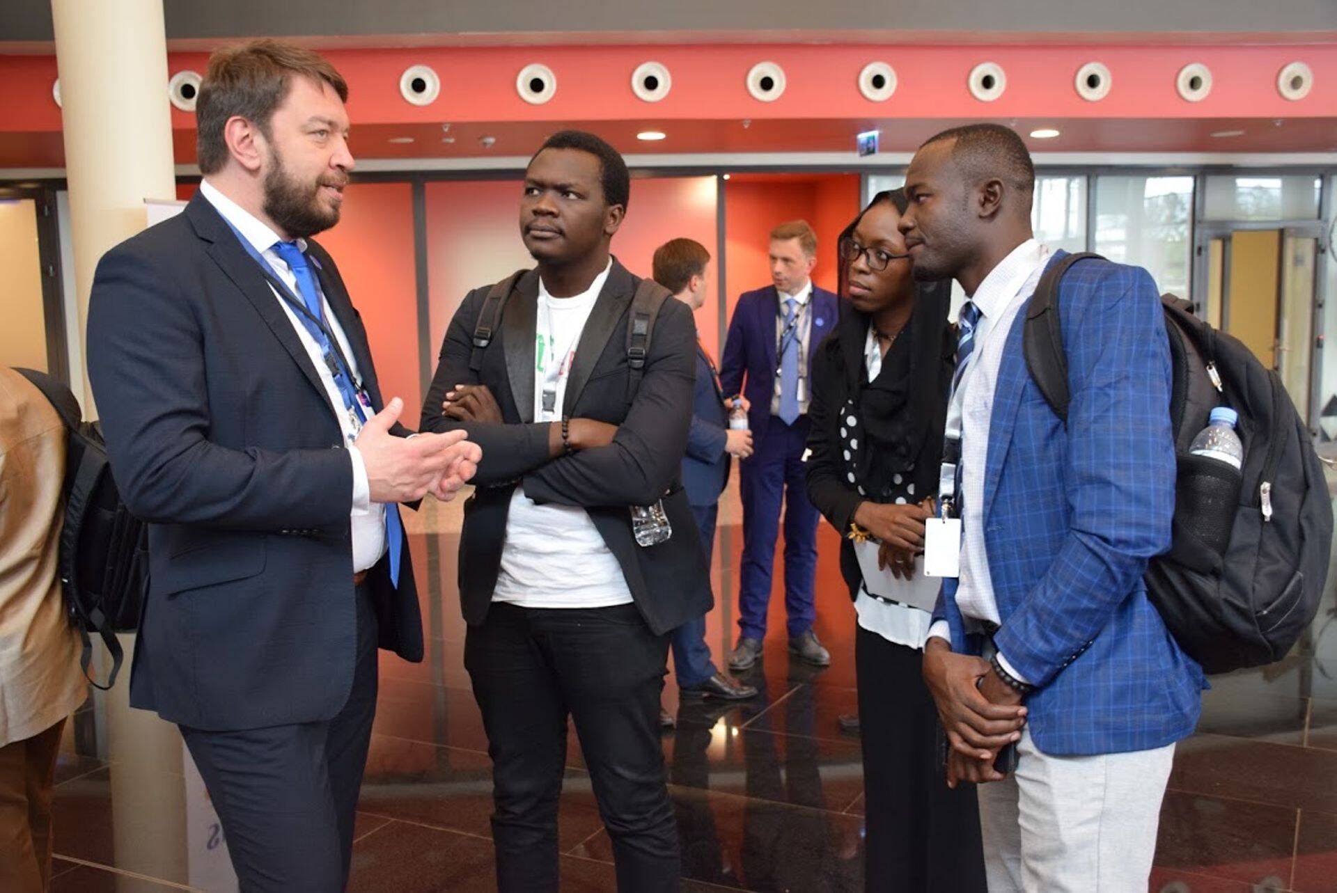 Net Group’i rahvusvaheliste turgude juht Lembit Loo Kampala Digitaliseerimise Foorumil.