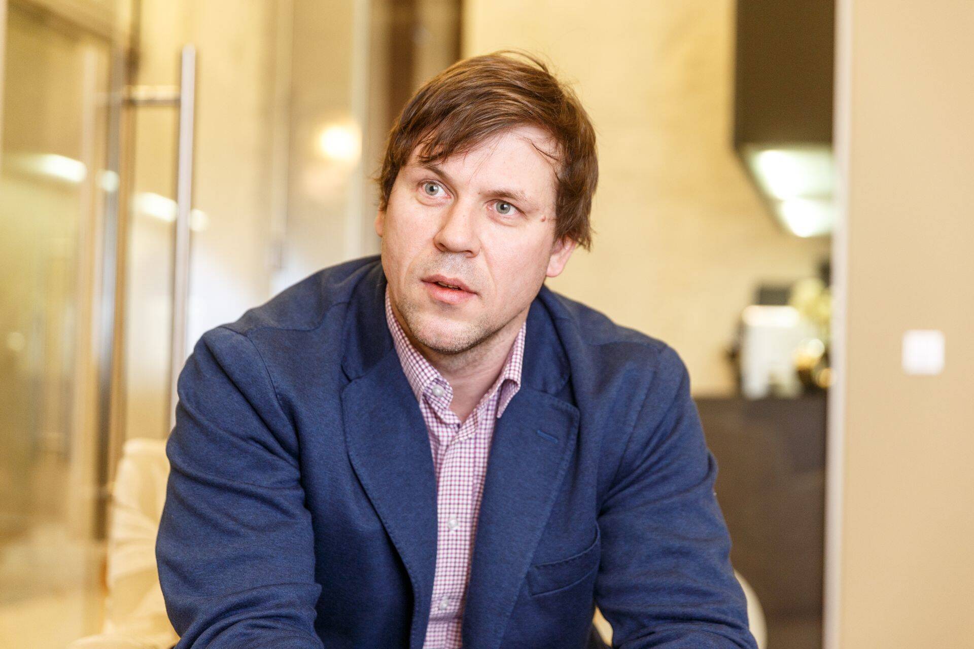 Председатель правления Ehitustrust Кайдо Сомелар.