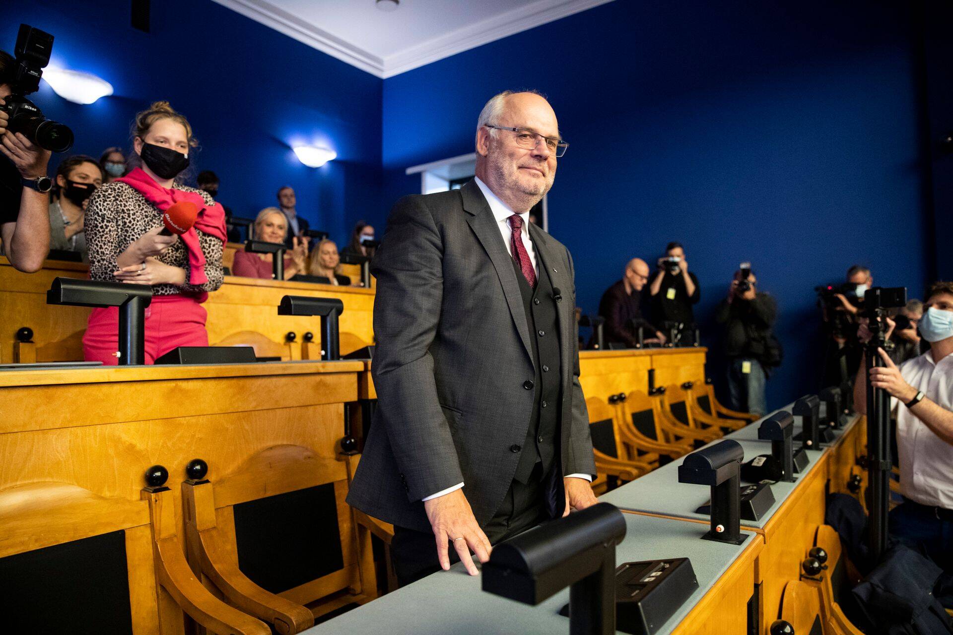 President Alar Karis.