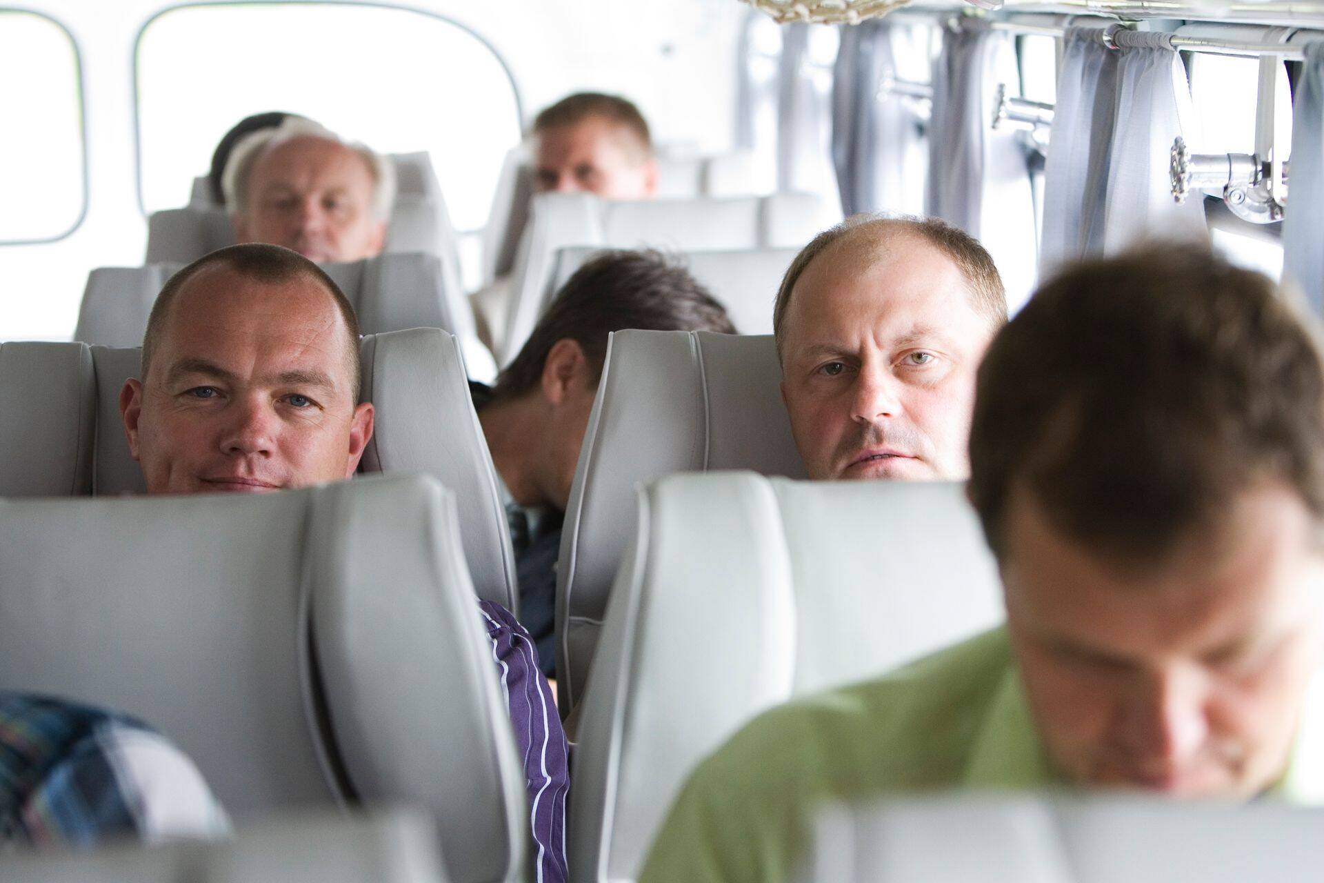 Aivo Pärn (paremal) on bussiveoäris olnud aastaid sees.