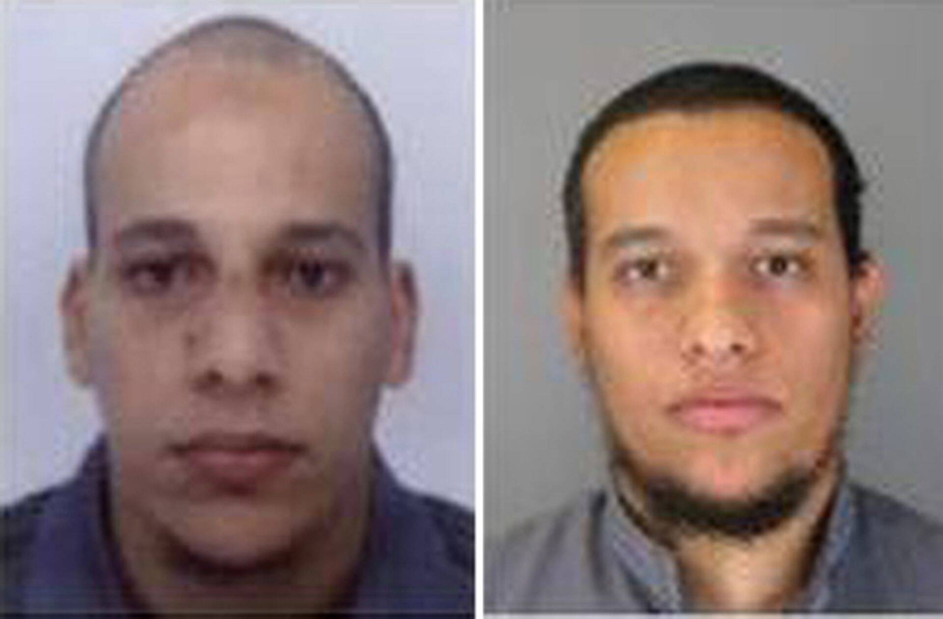 Charlie Hebdo' veretöös kahtlustatavad 32aastane Cherif Kouachi ja 34aastane Said Kouachi. Prantsuse politsei sõnul on kolmas kahtlusalune, 18aastane Hamyd Mourad end ise üles andnud.