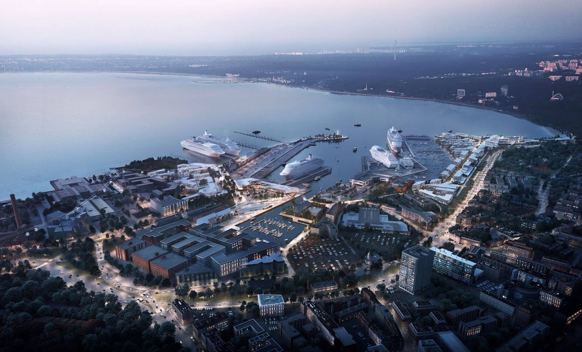 Streamcity, Zaha Hadid - Vanasadama Masterplaan 2030