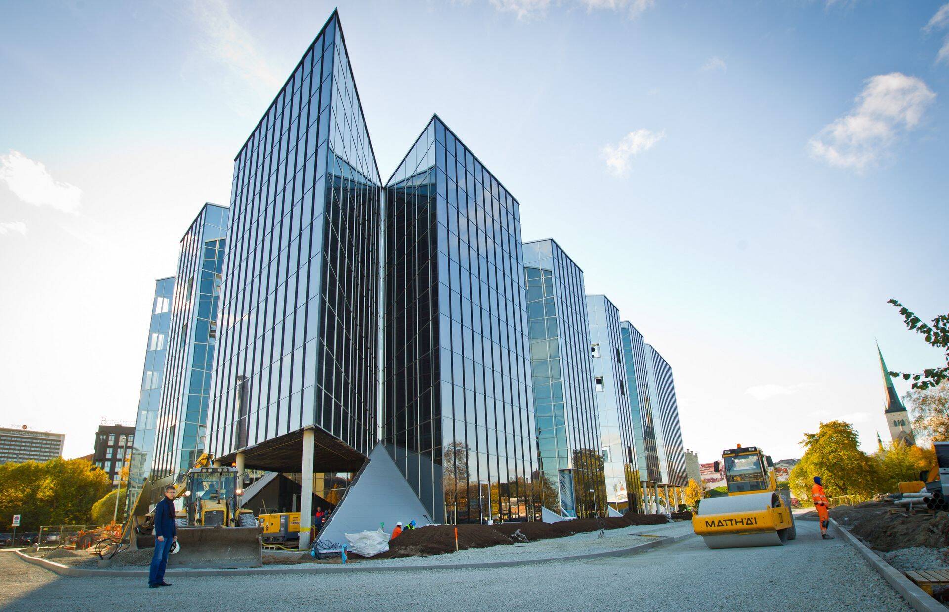 Navigatori Maja ehitus 2103. aastal.