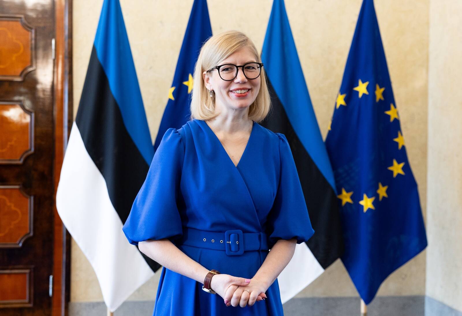Regionaal- ja põllumajandusminister Piret Hartman (SDE).