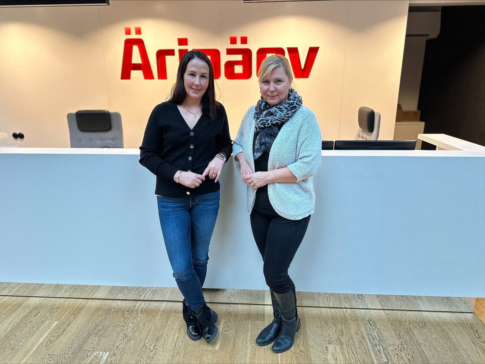 Marianne Lõhmus ja Katrin Riisalu