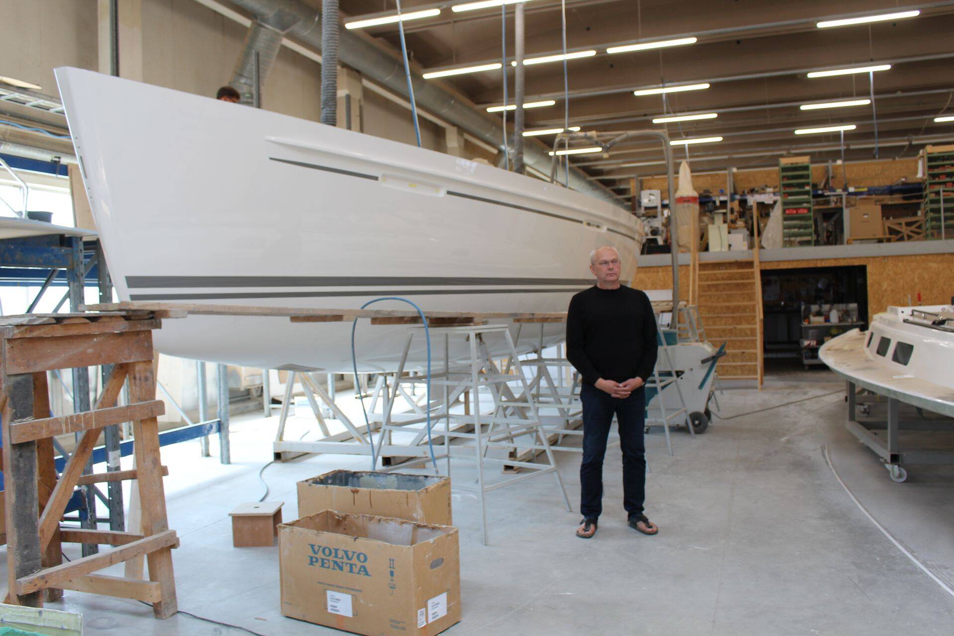 Saare Yachtsi tegevjuht ja Eesti Meretööstuse Liidu juhatuse liige Peeter Sääsk.