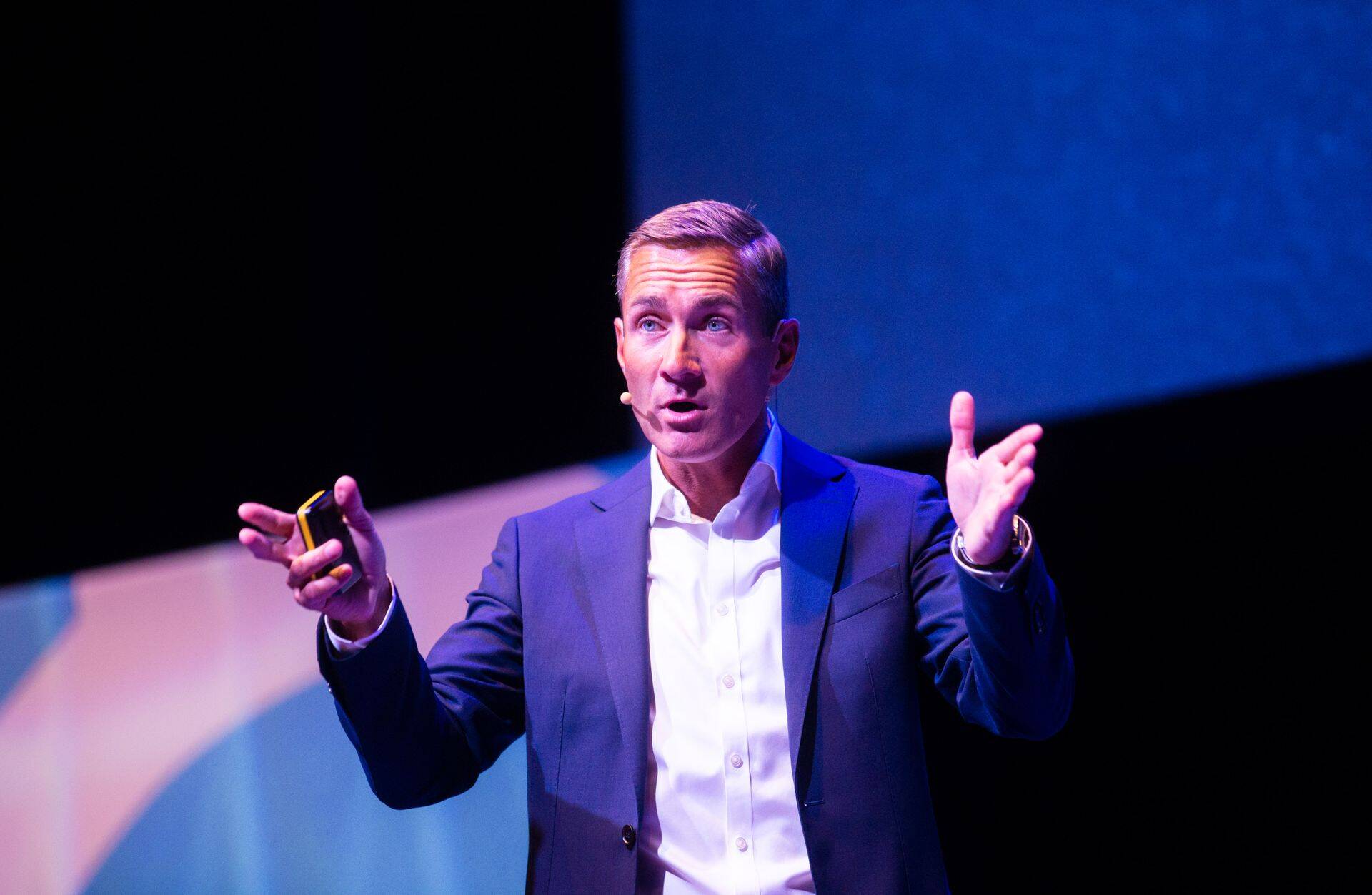 Pärnu Finantskonverentsi moderaator Kaarel Ots