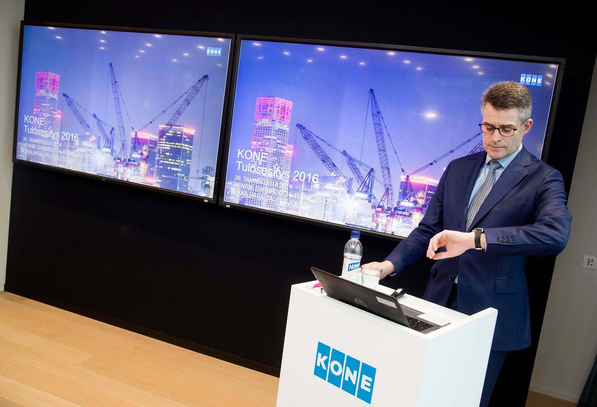 Kone president ja tegevjuht Henrik Ehrnrooth