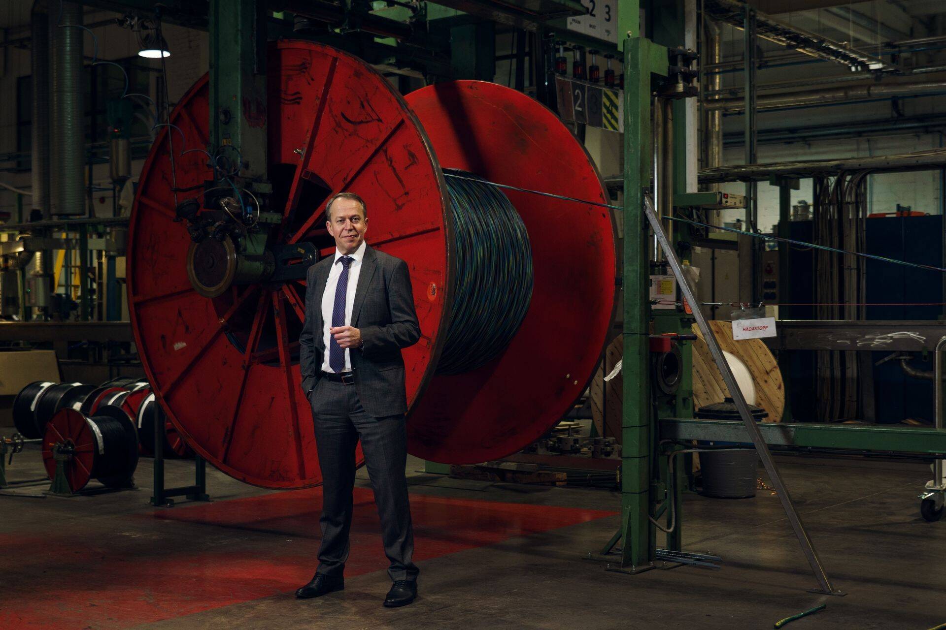 Prysmian Group Baltics ASi juhatuse esimees Tarvo Leppik.