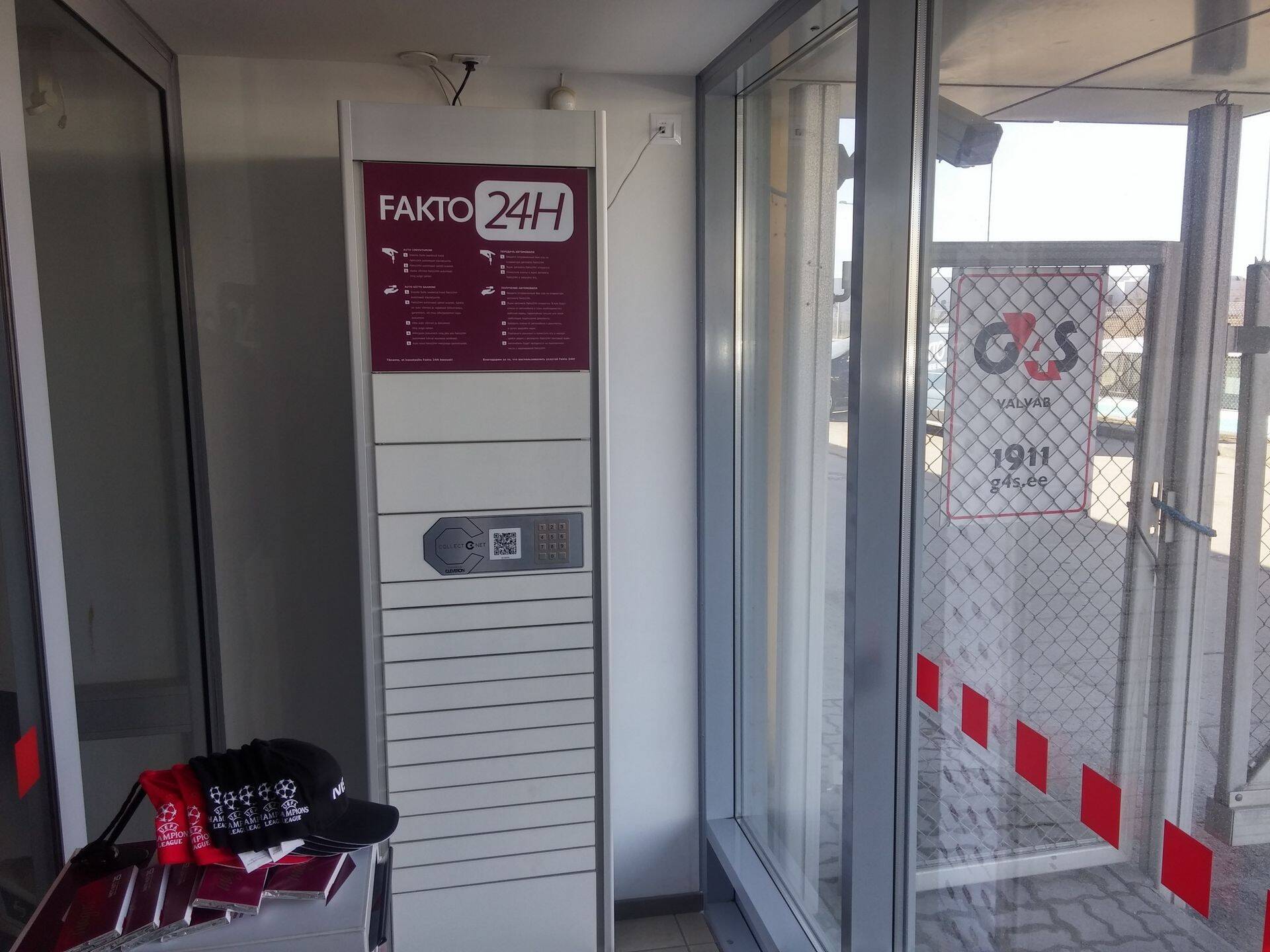 Fakto 24H turvaliselt kaitstud ruum.