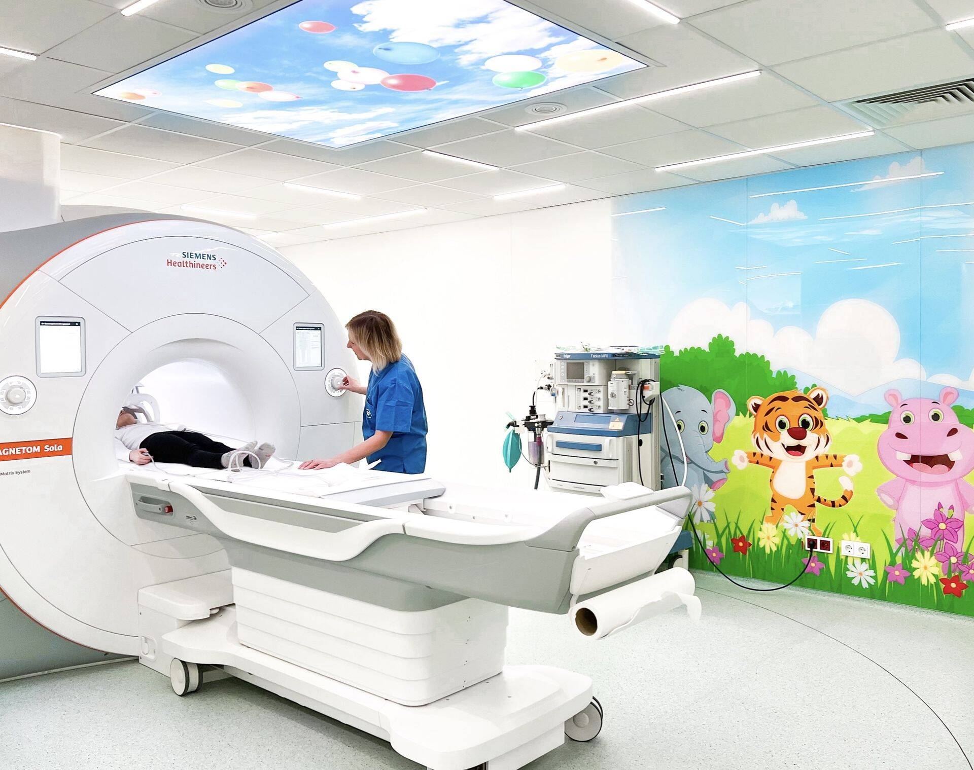 Laste MRT Maarjamõisa kliinikus.