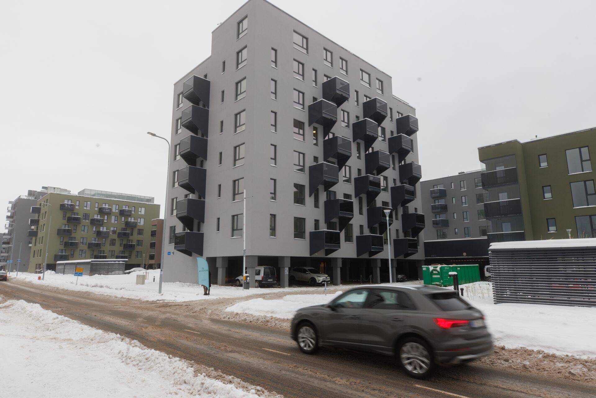 Bonava värsked üürimajad Tallinnas Mustamäel.