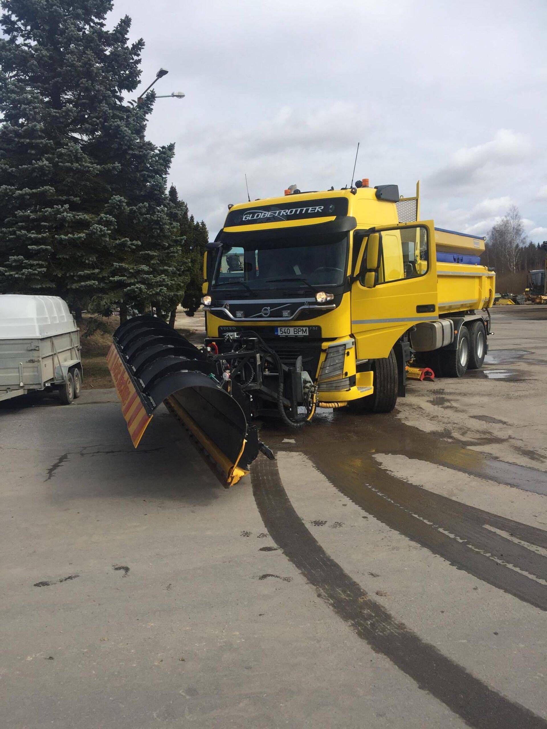 Volvo teehooldusmasin