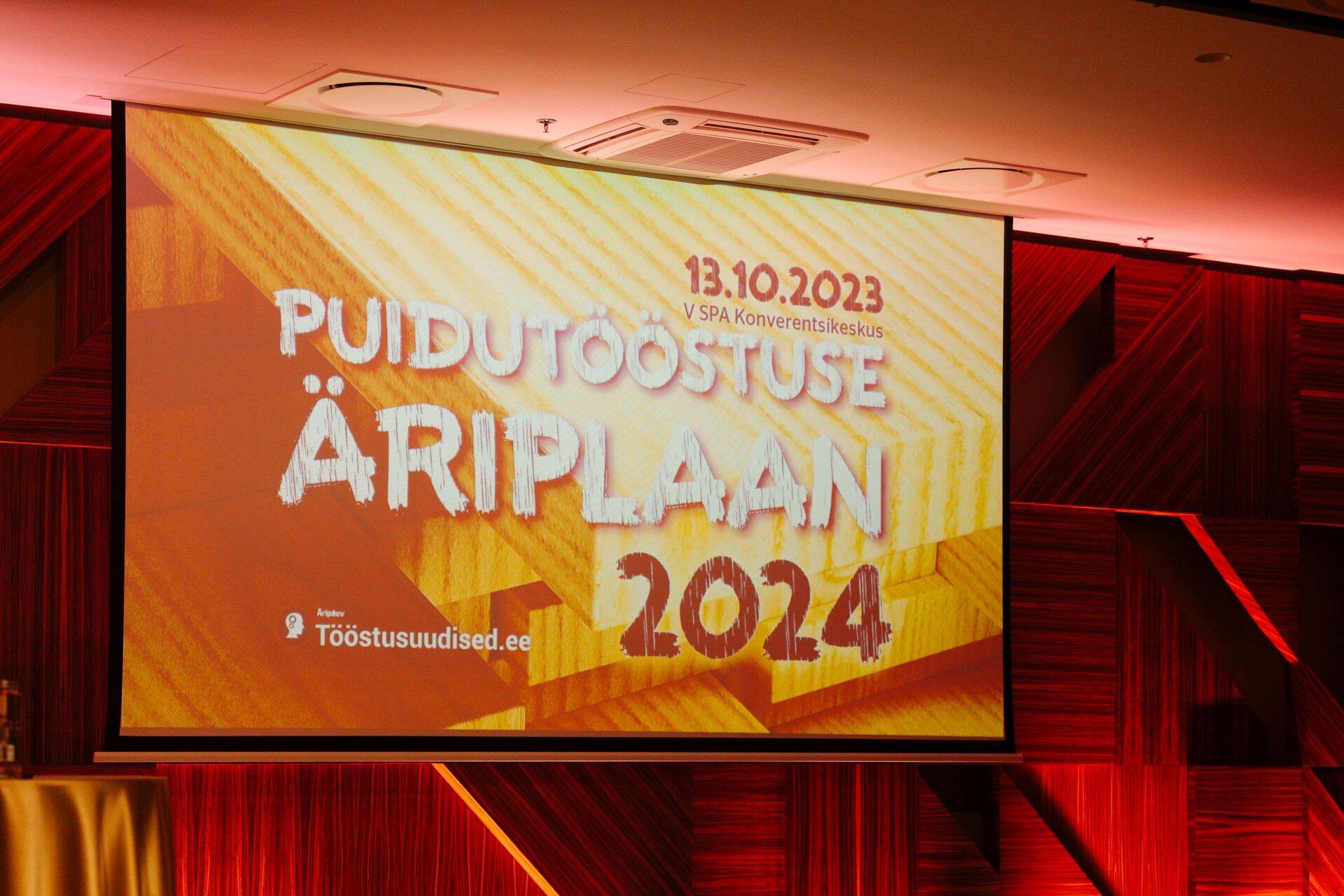 Konverents Puidutööstuse äriplaan 2024 toimus 13. oktoobril.