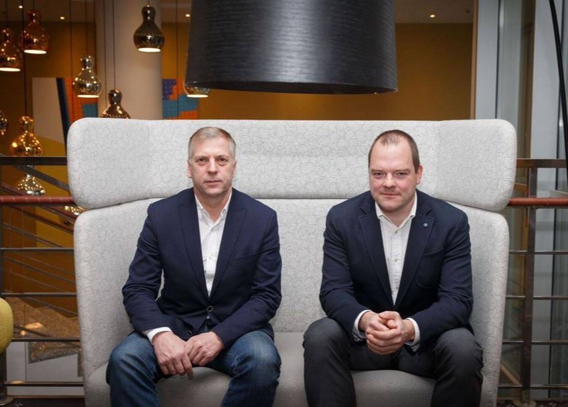 Est-For Investi juhid Margus Kohava (vasakul) ja Aadu Polli