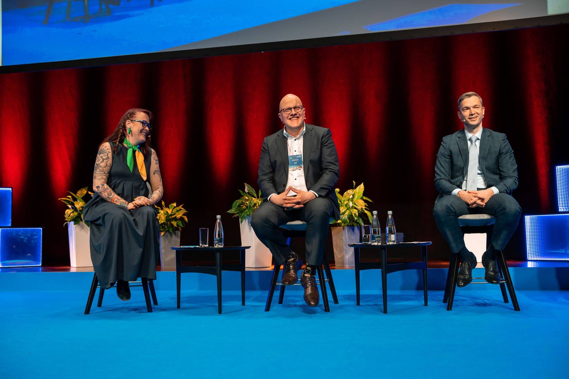 Eelmise aasta Parima juhi konkursi nominendid Kätlin Alvela, Aavo Kärmas ja Madis Toomsalu.