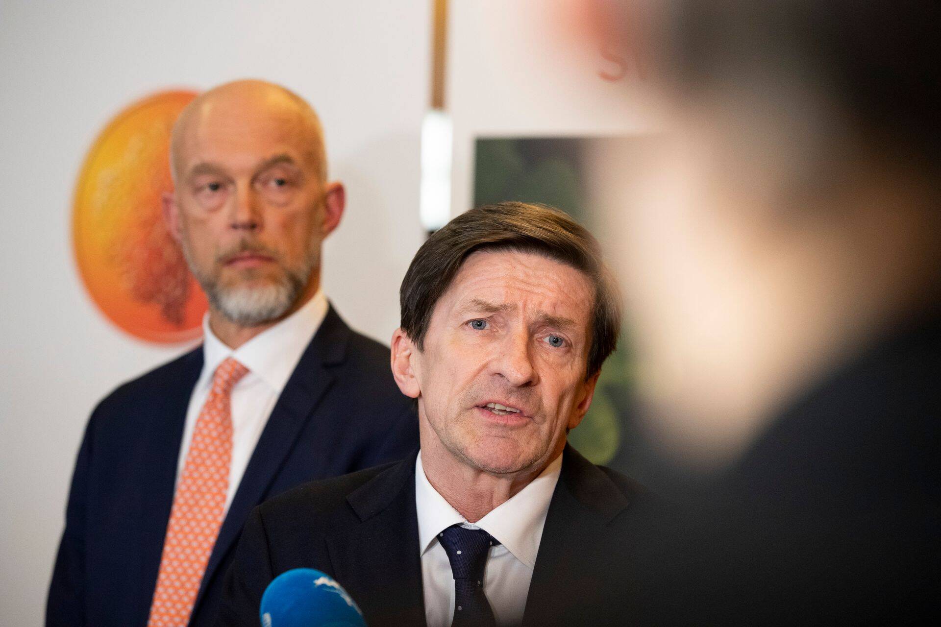 Swedbanki endine nõukogu esimees Lars Idermark märtsi lõpus aktsionäride koosolekul.