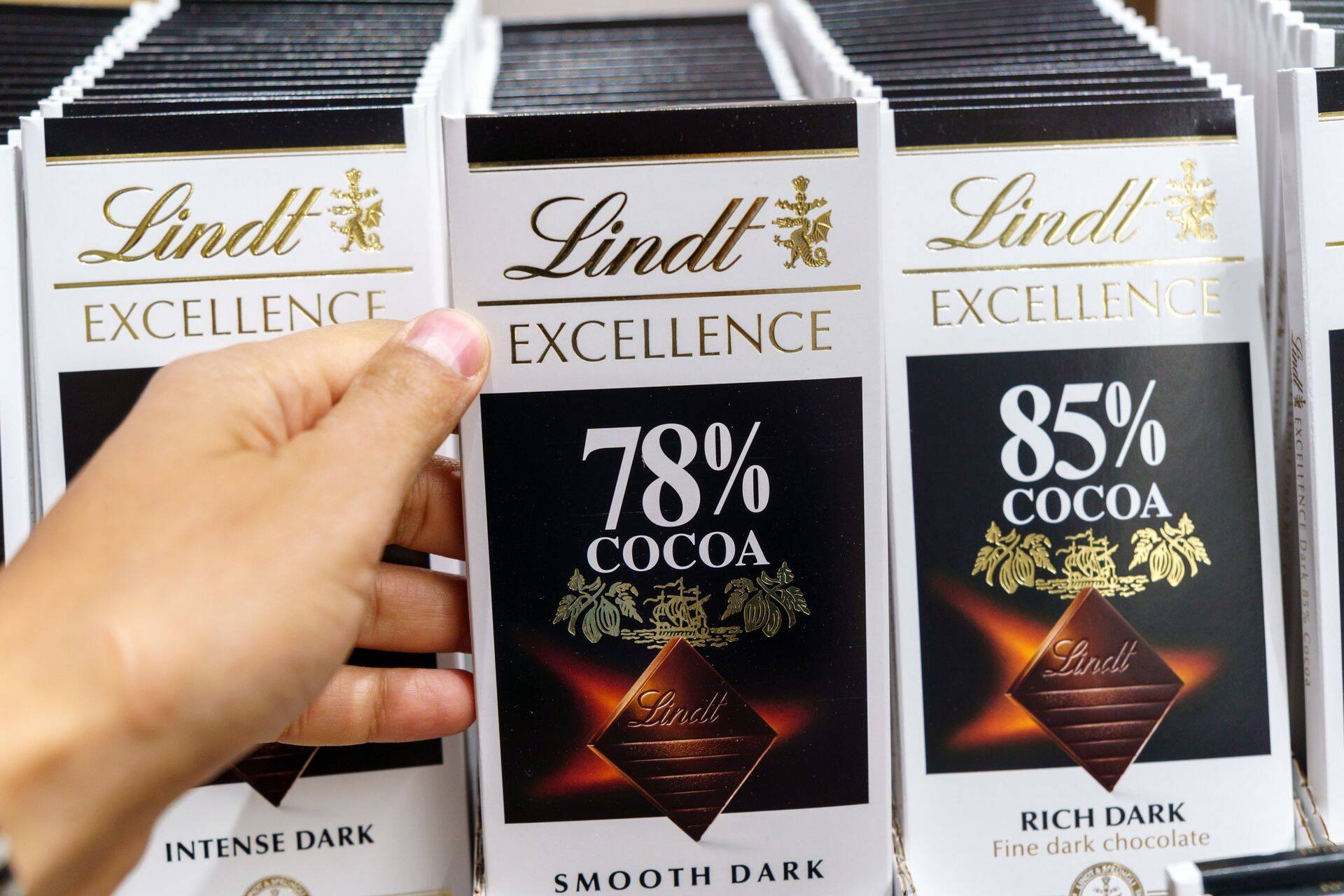 Шоколад Lindt. Фото иллюстративное.