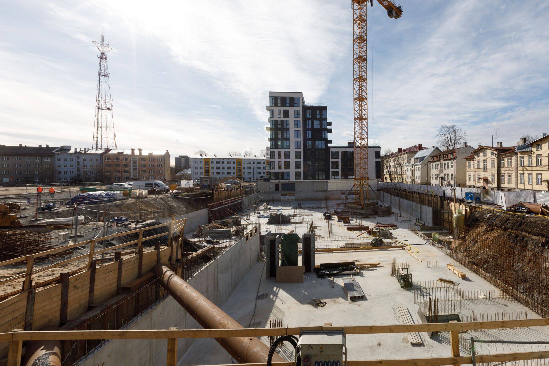 Metro Capitali Toom-Kuninga 15 krundile Tallinnas kerkib arendus.