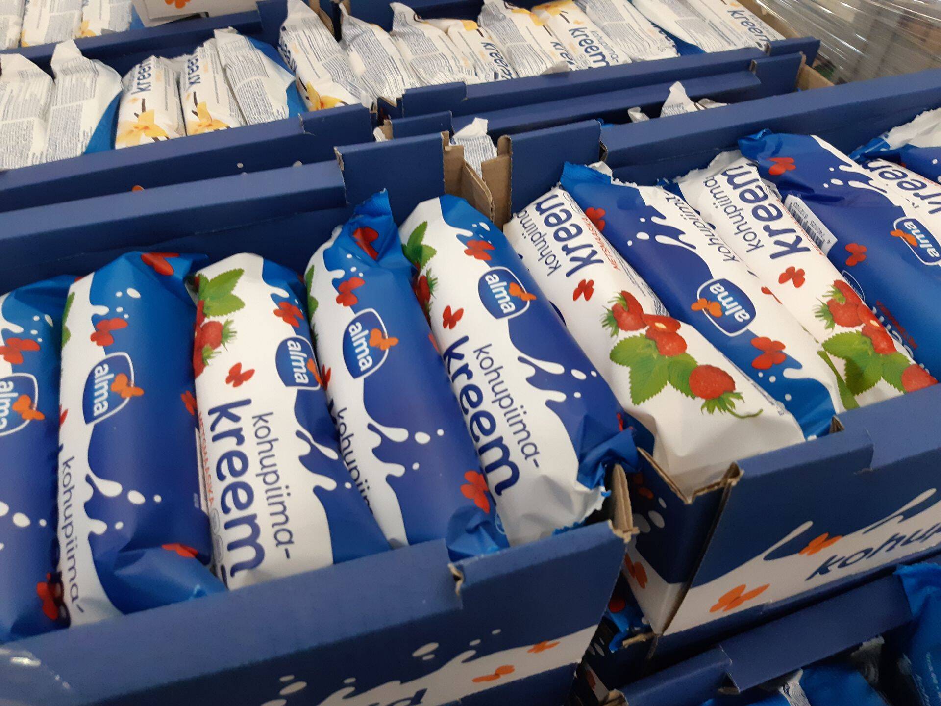 Eestlane eelistab kodumaist piimatoodet.