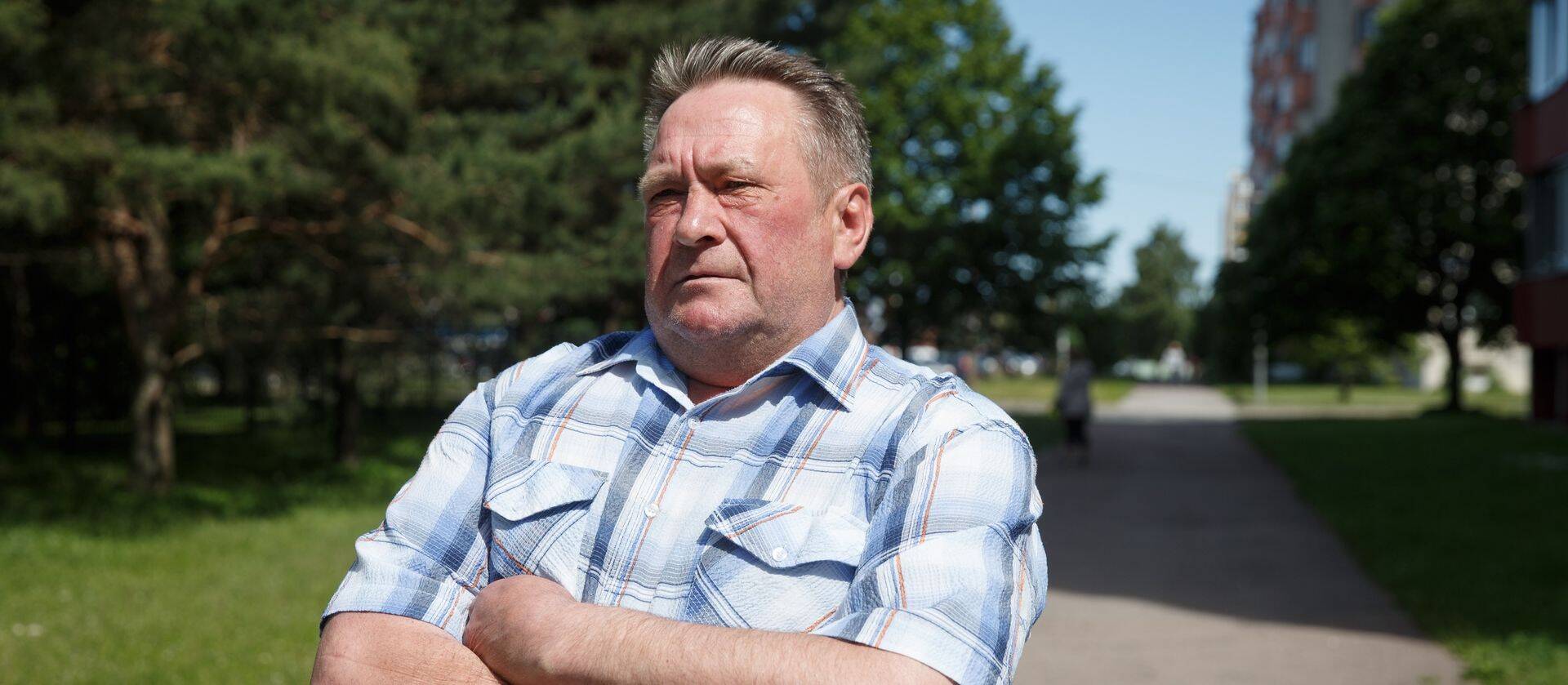 Baumosti väikeaktsionär ja töötaja Nikolai Vorona pole kindel, kauaks tööd jagub.