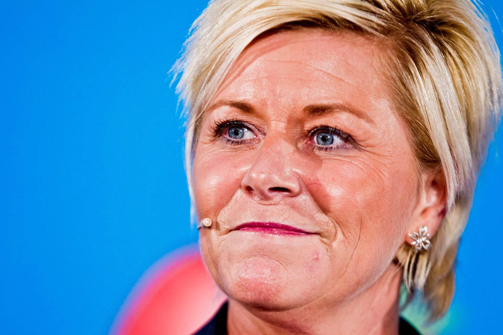 Norra rahandusminister Siv Jensen