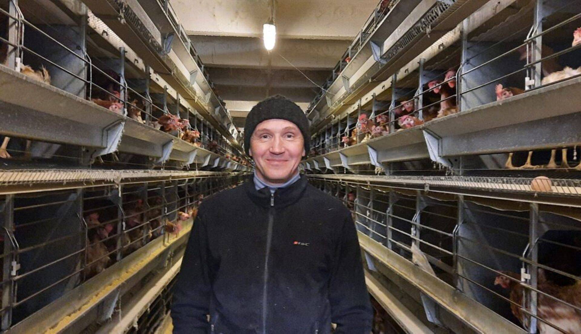 Linnu talu juht Jarno Hermet.